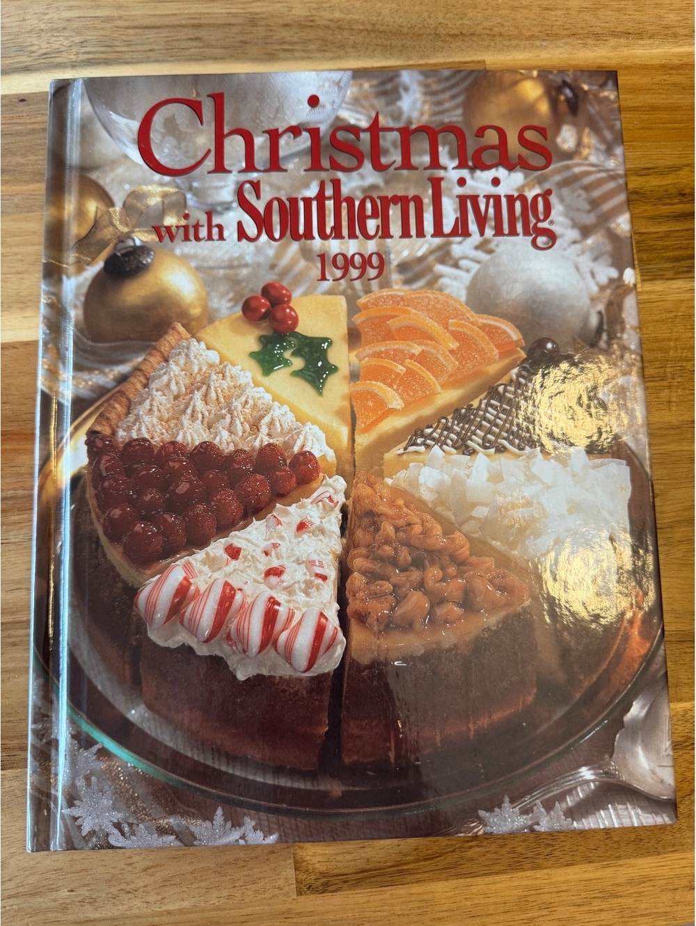 Christmas with SouthernLiving 1999 Hardcover Recipes DecorCrafts Holiday Vintage